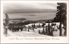 GROUSE MOUNTAIN B.C. Canada Photo RPPC Postcard 