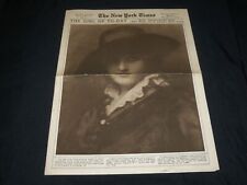 1913 DECEMBER 7 NEW YORK TIMES PICTURE SECTION - GIRL OF TODAY - NP 5614 picture