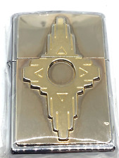 1996 VTG Zippo Lighter NAVAJO Native American Symbol Southwest Series NEW Mint picture