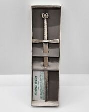 Westair Historical Renaissance Sword Letter Opener 1972 Pewter Made UK MCMLXXII picture