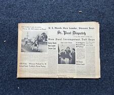 1940 Taft Attacks New Deal - Great Depression Dustbowl – New Deal Era Relief an picture