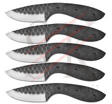 Lot of 5 Handmade High Carbon Steel Knife Blank Blade For Knives Making - BBL269 picture