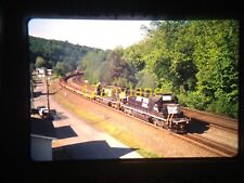 11016 VINTAGE Train Engine Photo 35mm Slide NS 3344 SD40-2 MAY 2016 LILLY PA picture