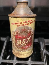 VTG. REX CONE TOP BEER 🍻 CAN DULUTH, MINNESOTA 🇺🇸 picture