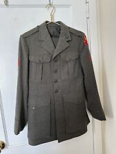 WWII US Marine Corps 1942 WW2 Uniform Jacket Sergeant Wool picture