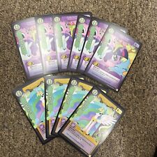My little Pony CCG Lenticular Oversized MLP 10 Card Lot LOOK picture