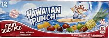 NEW HAWAIIAN PUNCH FRUITY JUICY RED SODA JUICE DRINK 12 PACK 12 FLOZ CANS BUYNOW picture