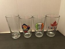 Lot Of 4 Pub Pint Glasses 716 Tullys Great Lakes Brewing Mold on Canadian picture