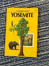 Vintage 1970 Yosemite A Golden Guide Douglass Hubbard Pocket Guide Book picture
