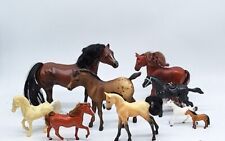 Lot Of 9 Vintage Horses GC picture