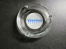 * VTG Beverly Hillcrest Hotel Ashtray CLEAR/BLUE picture