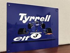 F1 formula one 1 team tyrrell elf good year metal sign vintage style  picture