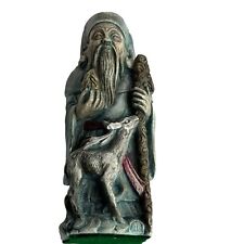 Vintage Jurojin Statue God of Longevity Chipped picture