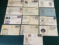 13 Space Apollo Mercury First Day Covers Astronaut Glenn Young Lousma Zeppelin A picture