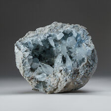 Blue Celestite Cluster Geode From Sankoany, Madagascar (13.5 lbs) picture