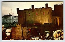 Wildwood New Jersey Postcard Castle Dracula Building Dark Ride Haunted House picture