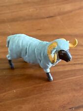 Vintage  BRITAINS Oxford Down Ram Sheep Figurine Mini Plastic picture