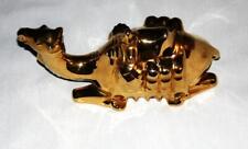 DIXON ART STUDIOS 22K GOLD SITTING CAMEL VERY HARD TO FIND EXCELLENT picture