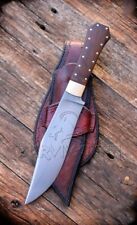 COFFIN HANDLE BOWIE KNIFE CUSTOM HANDMADE D2 STEEL SURVIVAL OUTDOOR HUNTING picture