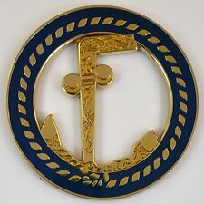 Auto Emblem Masonic Two Ball Cane Metal (SCA-1025) Enamel Freemason picture