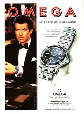 Omega Watch REPRINT vintage classic 11x15 Poster Luxury watch wall James Bond picture