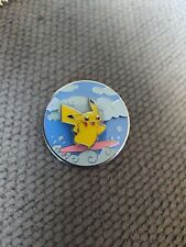 Pokemon Celebrations Flying & Surfing Pikachu Interactive Enamel Pin  picture