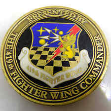 419TH FIGHTER WING COMMANDER CHALLENGE COIN picture