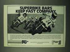 1981 K&N Superbike Bars Ad - Keep Fast Company picture