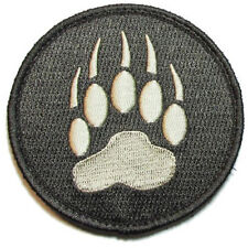 BLACKWATER TRACKER BEAR PAW U.S. ARMY USA TACTICAL BADGE HOOK LOOP PATCH picture