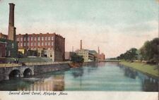 Postcard Second Level Canal Holyoke MA picture
