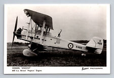RPPC RAF Vickers Vincent Torpedo Bomber FLIGHT Photograph Postcard picture