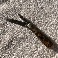 1898-1920 Schatt & Morgan CURTAIN & CLARK CCC Rare Pocket Knife Double Blade picture