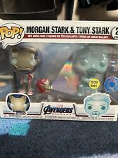 Funko Pop Marvel 2 Pack Morgan Stark & Tony Stark Pop In A Box Vinyl Figure Set picture