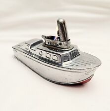  Vintage PKS Figural Boat Table Lighter in  Working Condition  picture