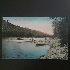 DELAWARE, NJ * MYERS FERRY * UNPOSTED VINTAGE LITHOGRAPH Circa 1908-1912 picture
