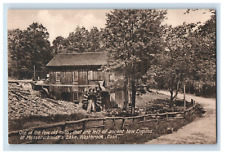 C.1907-10s New England At Messerschmidt's Lake, Westbrook, Conn. F76E picture