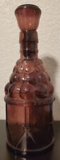 Vintage Wheaton Purple McGivers Bitters Bottle Cannonball Drum With Stopper picture
