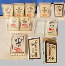 💥10 packs sealed Souvenir Miniature Playing Cards LAS VEGAS Club Union Plaza💥 picture