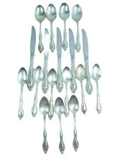 18 Piece Wm Rogers A I Plus Oneida Ltd Vtg Flatware Cutlery Spoons Dinner Knives picture