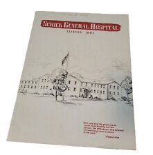 Vtg 40's Schick General Hospital Pictorial Review Book Military WWII Clinton IA picture