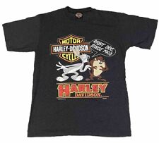 Vintage Harley Davidson T-shirt Bugs Bunny Taz 90s Large Looney Tunes Funwear HD picture