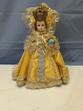 Vintage 1966 Columbia Statuary Jesus Infant of Prague Chalkware Statue 9” Italy picture