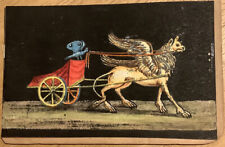  griffon griffin gryphon mythology lion bird victorian trade card ephemera 1800s picture
