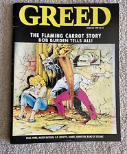 Greed 6 Comic Magazine Flaming Carrot Milk & Cheese picture