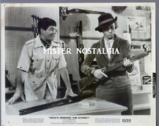 Vintage Photo 1963 Jerry Lewis Nancy Kulp with Rifle Who's Minding The Store? picture