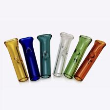 5 pcs Reusable Glass Tips for Cigarette Filter Flat Mouthpiece Cigar DIY picture