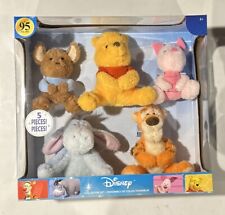 RARE Disney Winnie the Pooh 95th Anniversary Deluxe Collector Set, 5-Piece Set picture