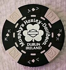 Harley Davidson Poker Chip LUCKY Murphy's Harley-Davidson Dublin Ireland NEW picture