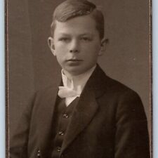 c1900s Filipstad, Sweden Mature Handsome Young Man Teen Boy CdV Photo Card H28 picture