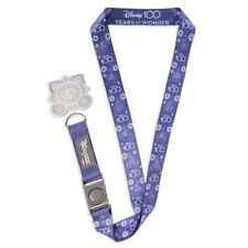 2023 Disney Parks 100 Years Of Wonder 100th Anniversary Pin Trading Lanyard New picture